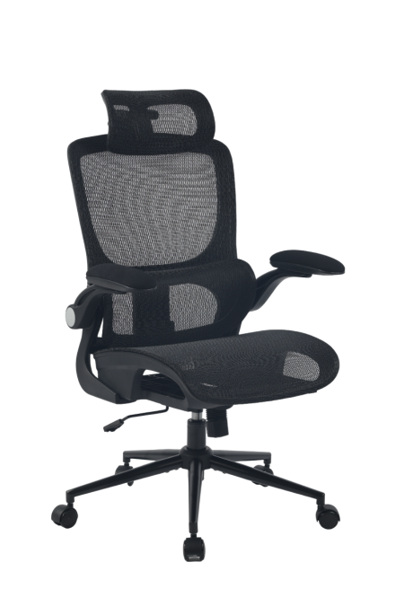 Кресло офисное TopChairs Tactus черная сетка