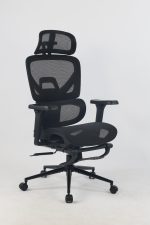 Кресло офисное TopChairs Vertus черная сетка — изображение 2