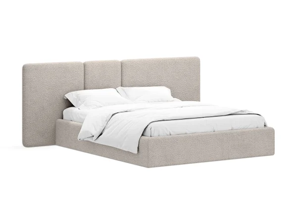 Кровать Atessa без подъемного механизма бежевый — изображение 2