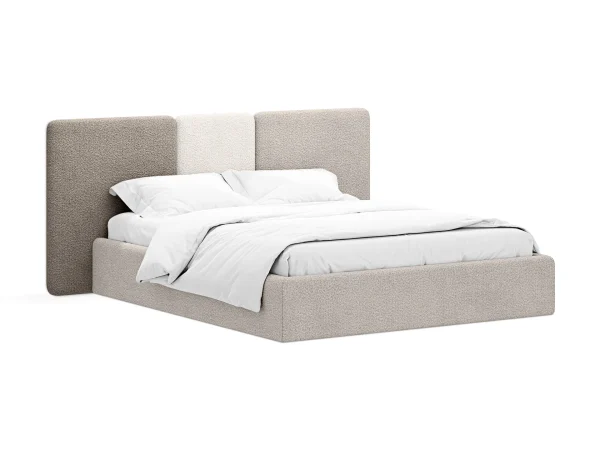 Кровать Atessa без подъемного механизма коричневый, бежевый — изображение 2