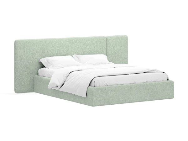 Кровать Atessa без подъемного механизма светло-зеленый — изображение 2