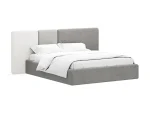 Кровать Atessa без подъемного механизма серый, белый — изображение 2