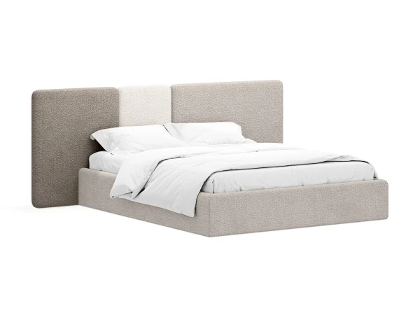 Кровать Atessa без подъемного механизма бежевый — изображение 2