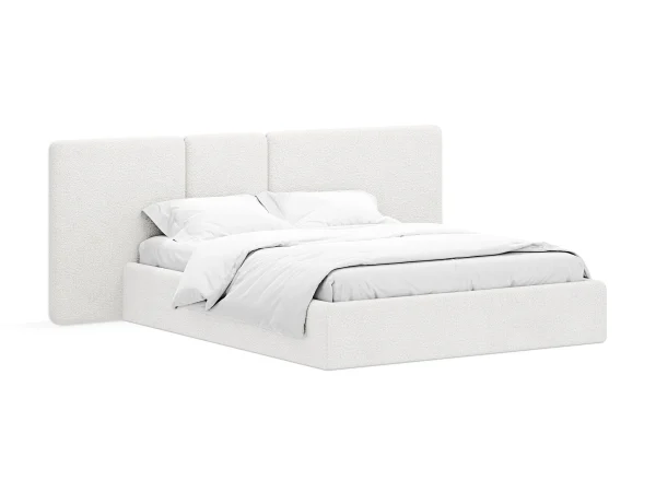 Кровать Atessa без подъемного механизма белый — изображение 2