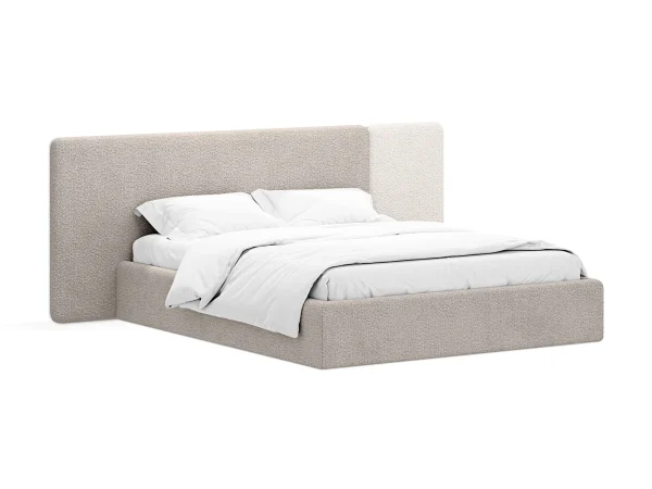 Кровать Atessa без подъемного механизма бежевый — изображение 2