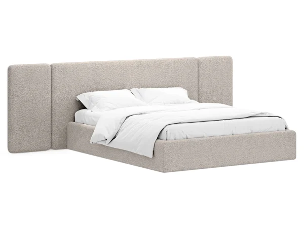 Кровать Atessa без подъемного механизма бежевый — изображение 2