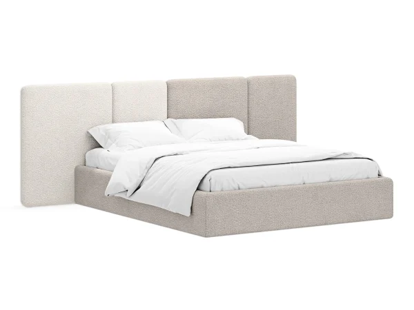 Кровать Atessa без подъемного механизма бежевый — изображение 2