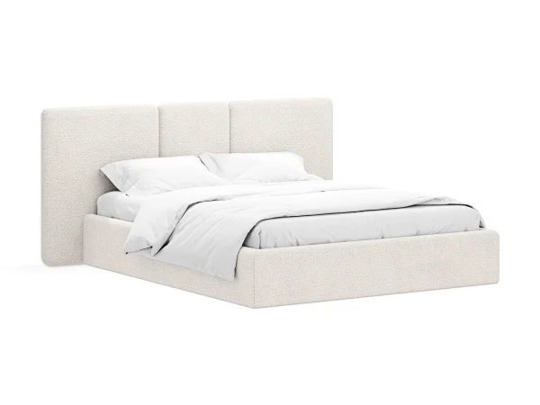 Кровать Atessa без подъемного механизма коричневый, бежевый — изображение 2