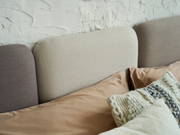 Кровать Atessa без подъемного механизма светло-серый — изображение 5