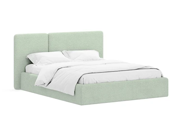 Кровать Atessa с подъемным механизмом светло-зеленый — изображение 2