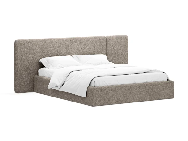 Кровать Atessa с подъемным механизмом коричневый — изображение 2