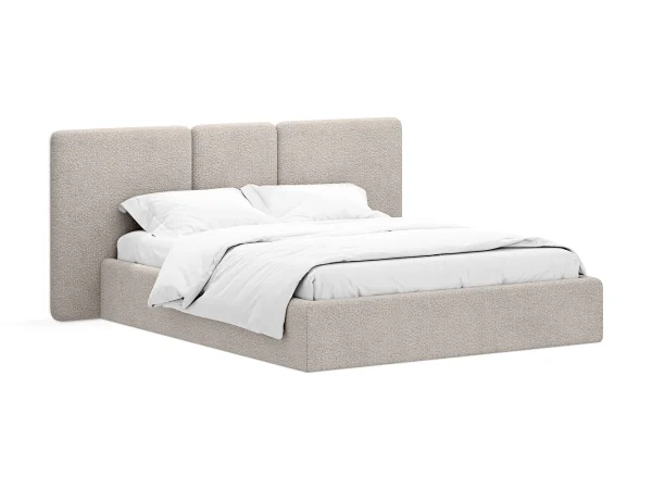 Кровать Atessa с подъемным механизмом бежевый — изображение 2
