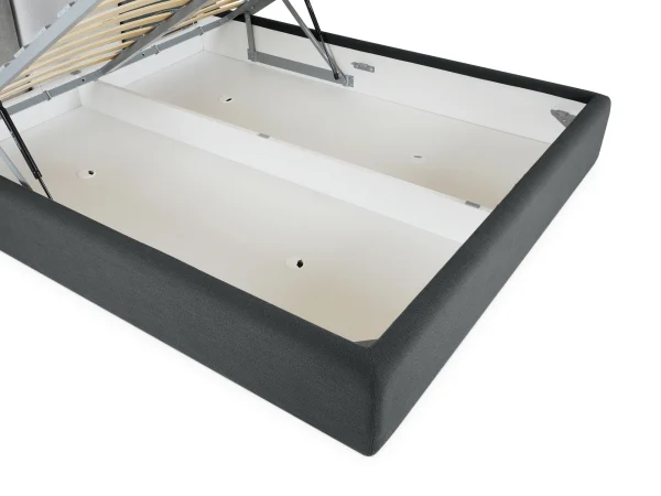 Кровать Atessa с подъемным механизмом серый — изображение 2