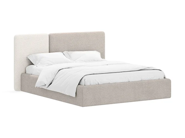 Кровать Atessa с подъемным механизмом бежевый — изображение 2