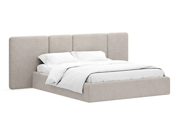 Кровать Atessa с подъемным механизмом бежевый — изображение 2