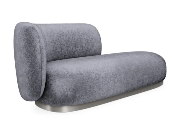 Кушетка Lucca левая серый — изображение 2