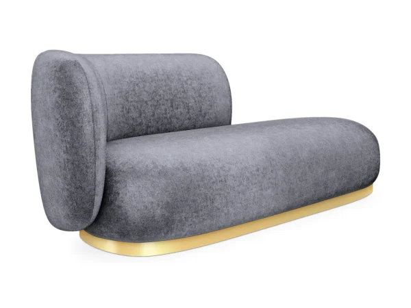 Кушетка Lucca левая серый — изображение 2