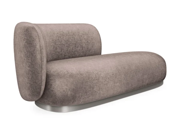 Кушетка Lucca левая коричневый — изображение 2