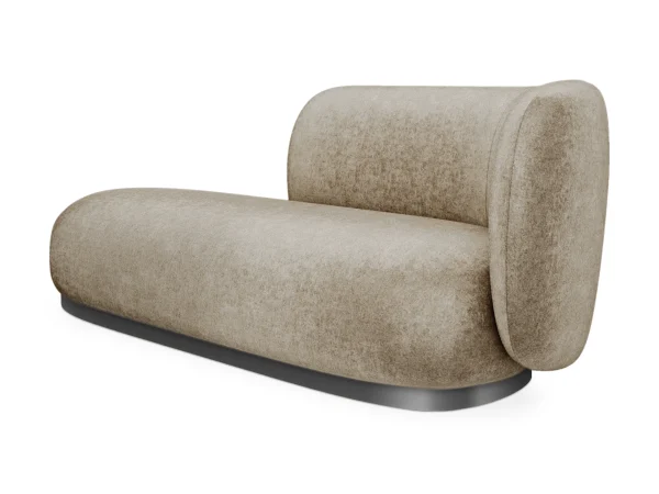 Кушетка Lucca правая светло-коричневый — изображение 2