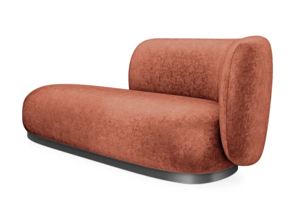 Кушетка Lucca правая красный — изображение 2