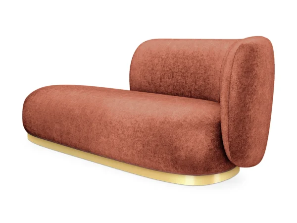 Кушетка Lucca правая красный — изображение 2