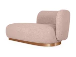 Кушетка Lucca правая розовый — изображение 2