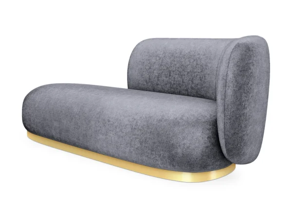 Кушетка Lucca правая серый — изображение 2