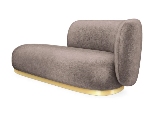 Кушетка Lucca правая коричневый — изображение 2