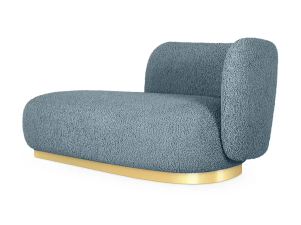 Кушетка Lucca правая голубой — изображение 2