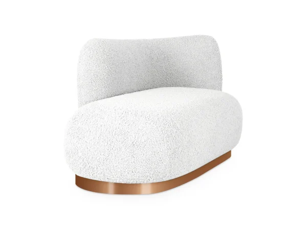 Кушетка Lucca правая белый — изображение 3