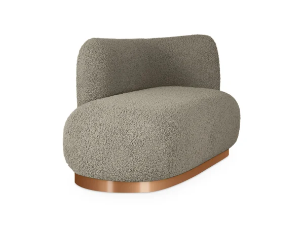 Кушетка Lucca правая коричневый — изображение 3