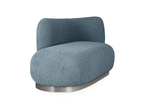 Кушетка Lucca правая голубой — изображение 3