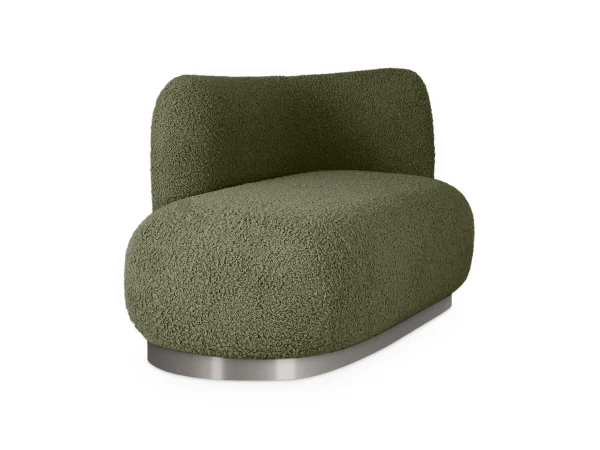 Кушетка Lucca правая темно-зеленый — изображение 3