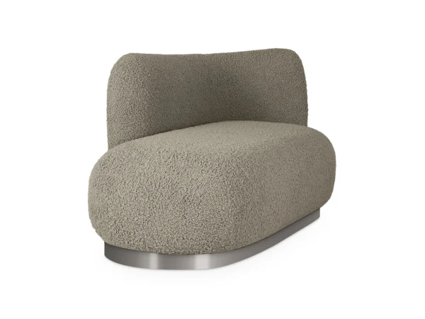 Кушетка Lucca правая коричневый — изображение 3