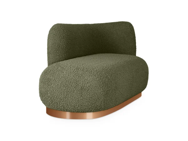 Кушетка Lucca правая темно-зеленый — изображение 3