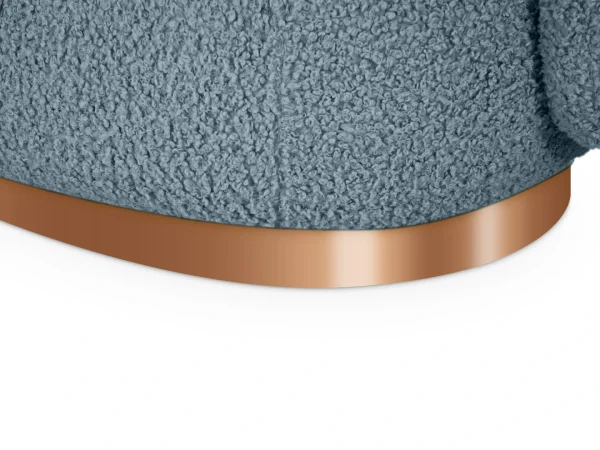 Кушетка Lucca правая голубой — изображение 5