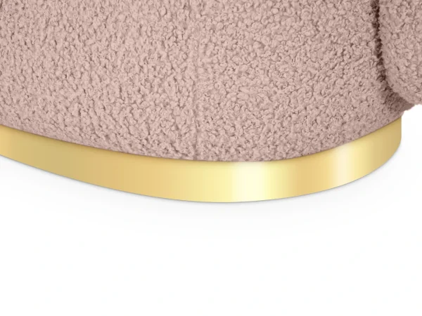 Кушетка Lucca правая розовый — изображение 5