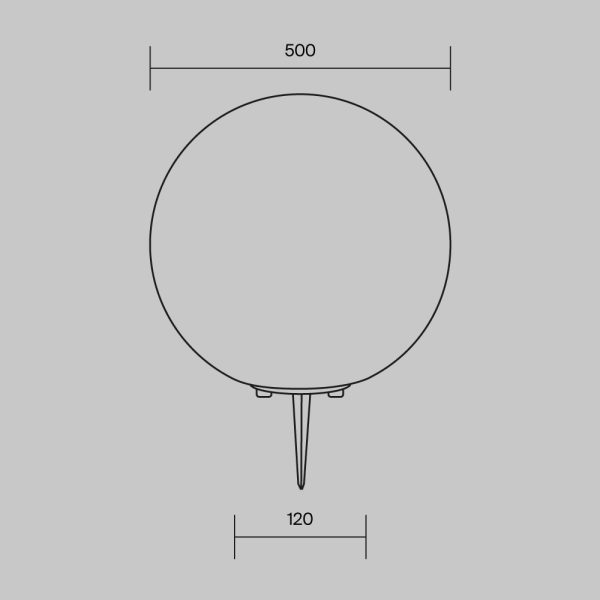 Ландшафтный светильник Outdoor O594FL-01W1 — изображение 4