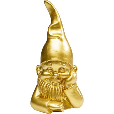 Фигура декоративная Gnome Gold 21 см