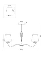 Люстра Freya FR2027PL-05BS — изображение 2