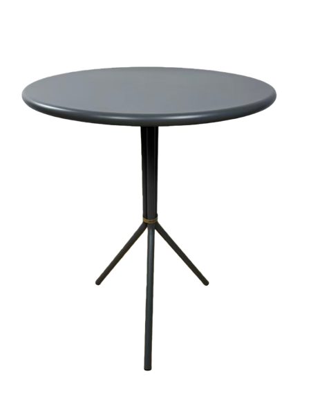 "Мохито" стальной круглый стол Ø60см