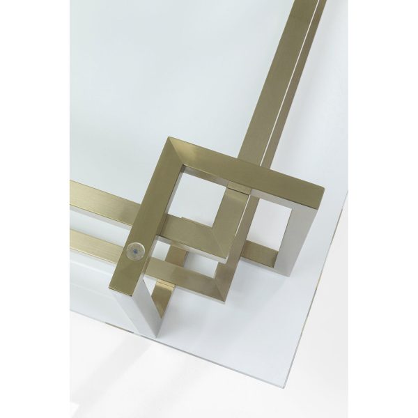 Стол кофейный Clara Gold 120x120 — изображение 3