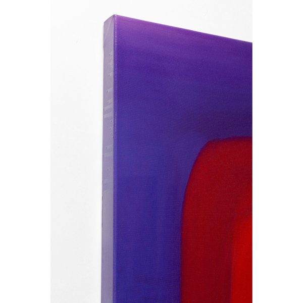 Картина на холсте Tendency Red 120x160 см — изображение 2