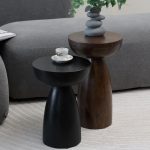 Набор столиков из массива, САМВАД, коричневый/черный — изображение 4