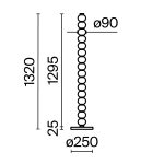 Напольный светильник (торшер) Maytoni MOD555FL-L23G3K — изображение 4