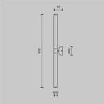 Настенный светильник (бра) Maytoni MOD106WL-L16G3K — изображение 2