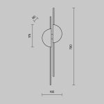 Настенный светильник (бра) Maytoni MOD179WL-L22W4K1 — изображение 3