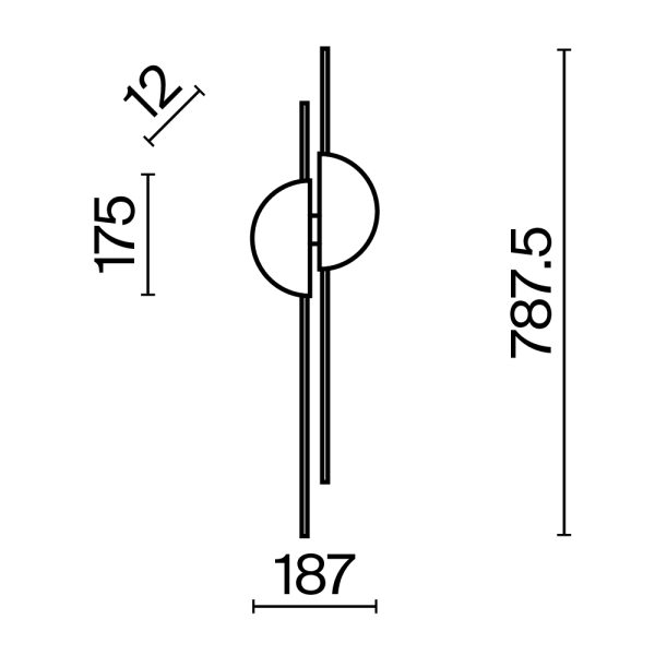 Настенный светильник (бра) Maytoni MOD179WL-L22W4K1 — изображение 4