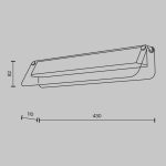 Настенный светильник (бра) Maytoni MOD296WL-L10BS3K — изображение 2