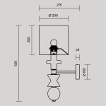 Настенный светильник (бра) Maytoni MOD298WL-01W — изображение 2